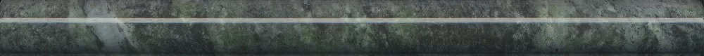 Бордюр Серенада зелёный глянцевый обрезной 30x2,5x1,9