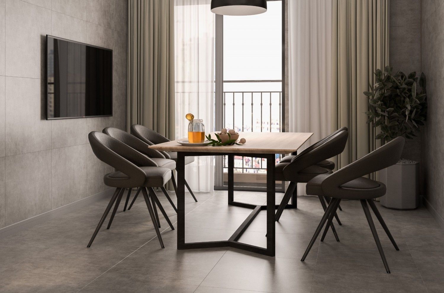 Керамогранит URBAN Grey 120x60 (Матовый)