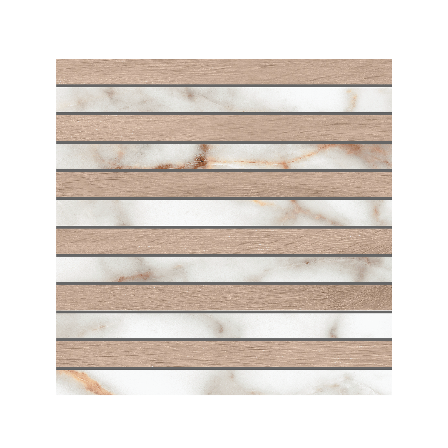Мозаика SM03/SI01 Фасция 30x30x10 непол.