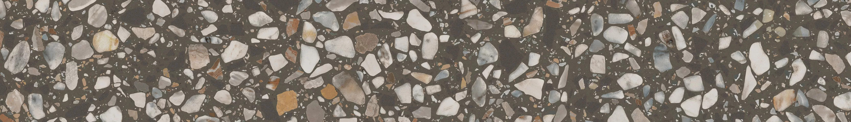 Плинтус Бричиола коричневый матовый обрезной 60x9,5x0,9