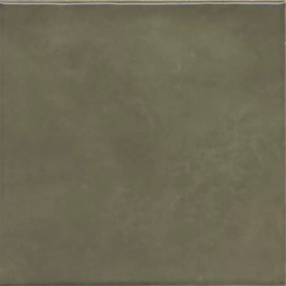 Фес зелёный глянцевый 15x15x0,77