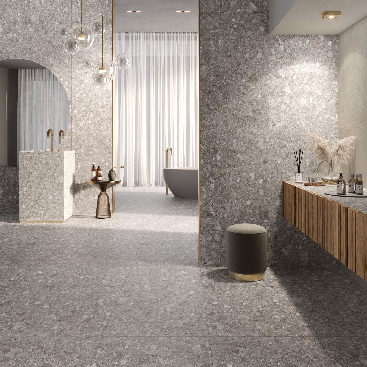 Керамогранит PALLADINO Grey 120x60 (Матовый)