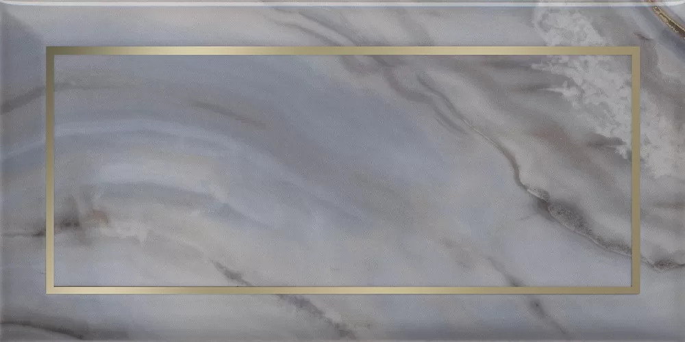 Декор Сеттиньяно синий глянцевый 9,9x20x0,92