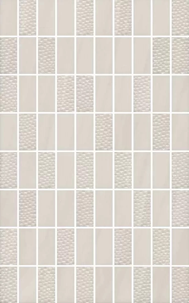 Декор Сияние мозаичный глянцевый 25x40x0,8