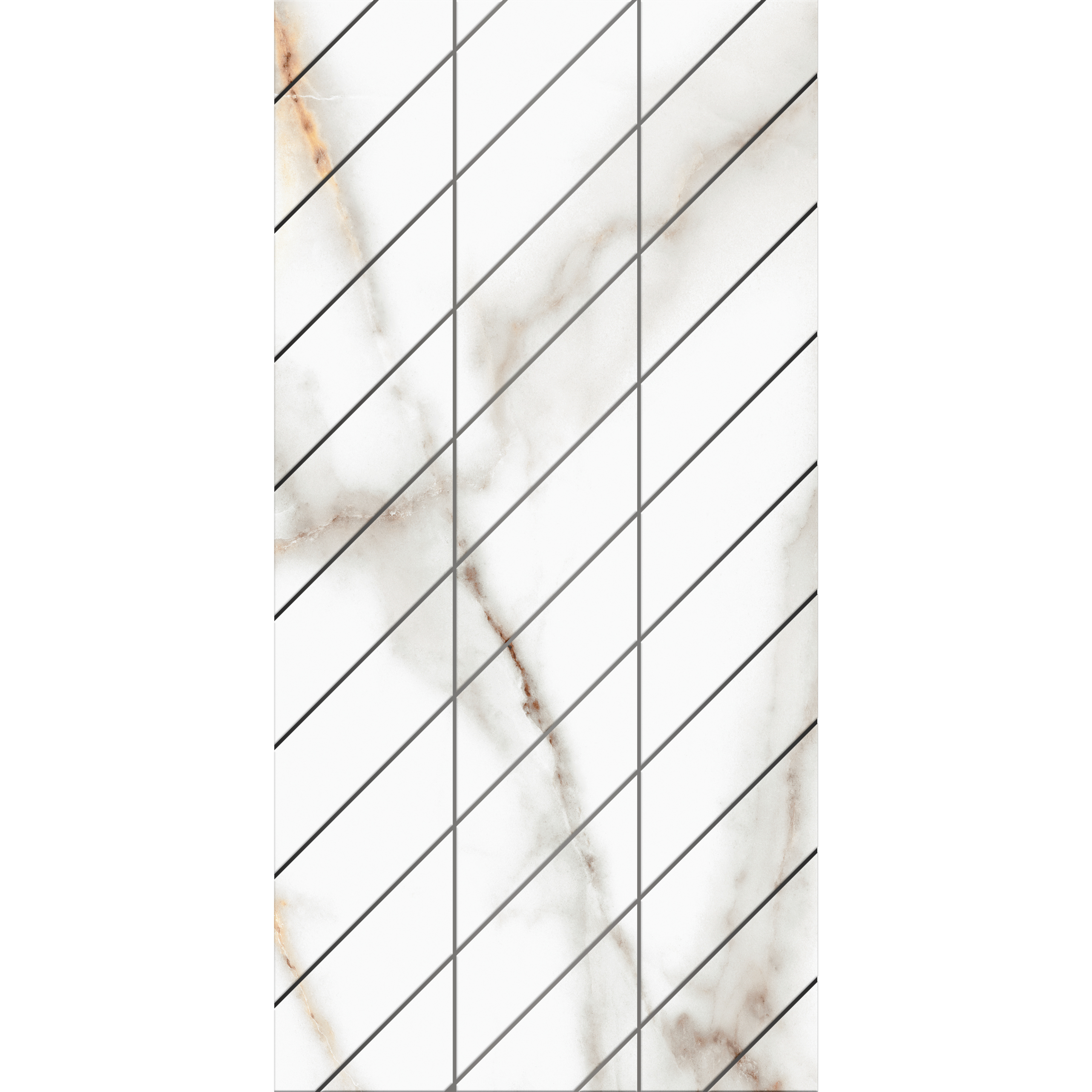 Фальшмозаика SM03 Угол 29,8x59,8x10 полир. (правый)