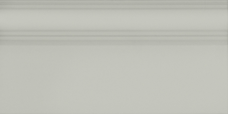 Плинтус Гране зелёный светлый матовый обрезной 20x40x1,6