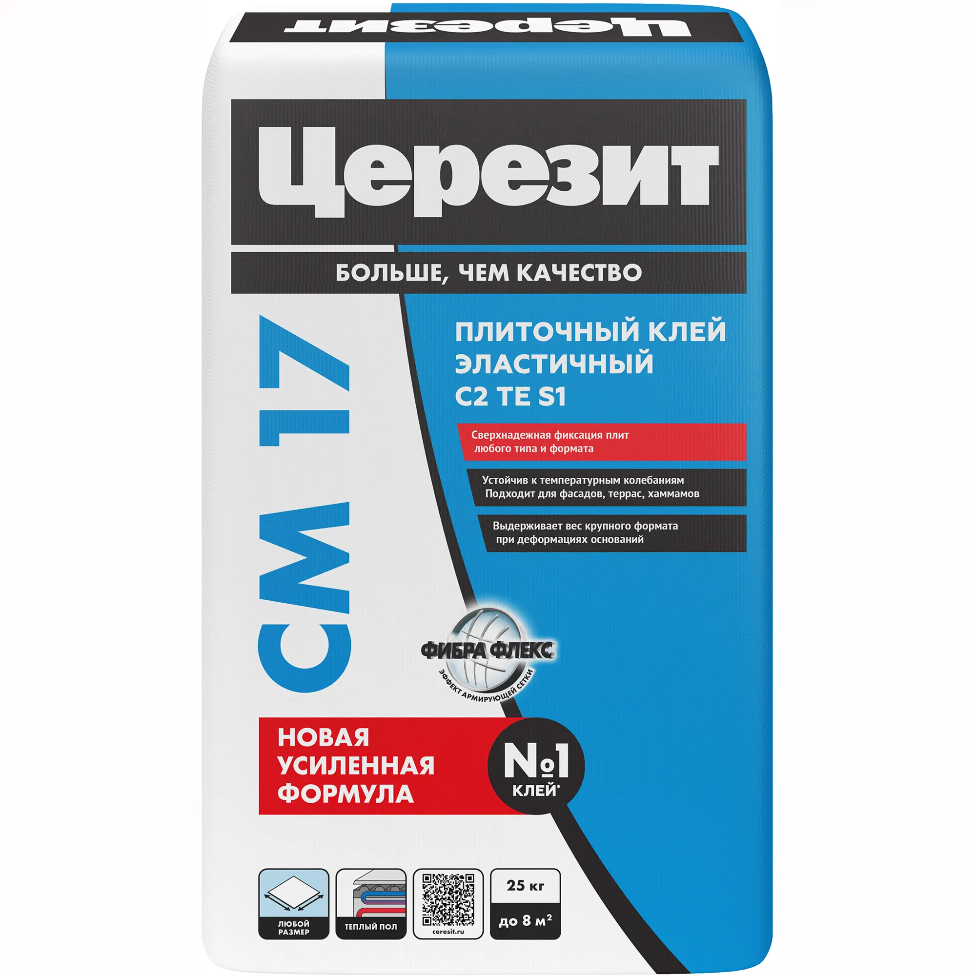 Клей для плитки Церезит CM 17 (25 кг)
