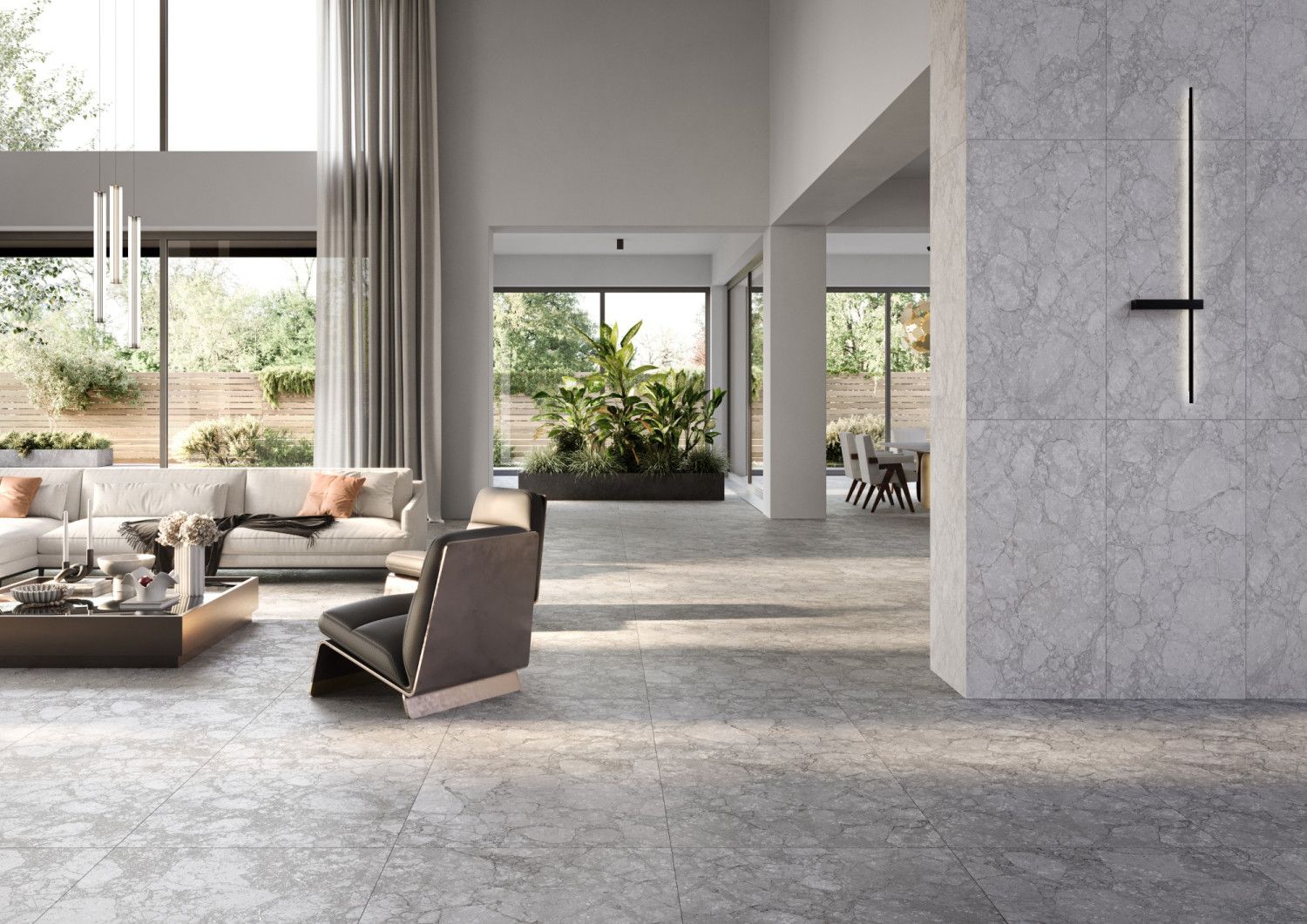 Керамогранит KEA White 120x60 (Матовый)