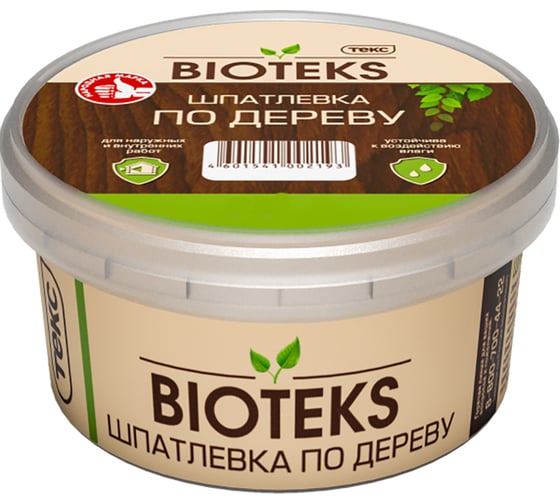 Шпаклёвка по дереву Текс Биотекс берёза (0,25 кг)