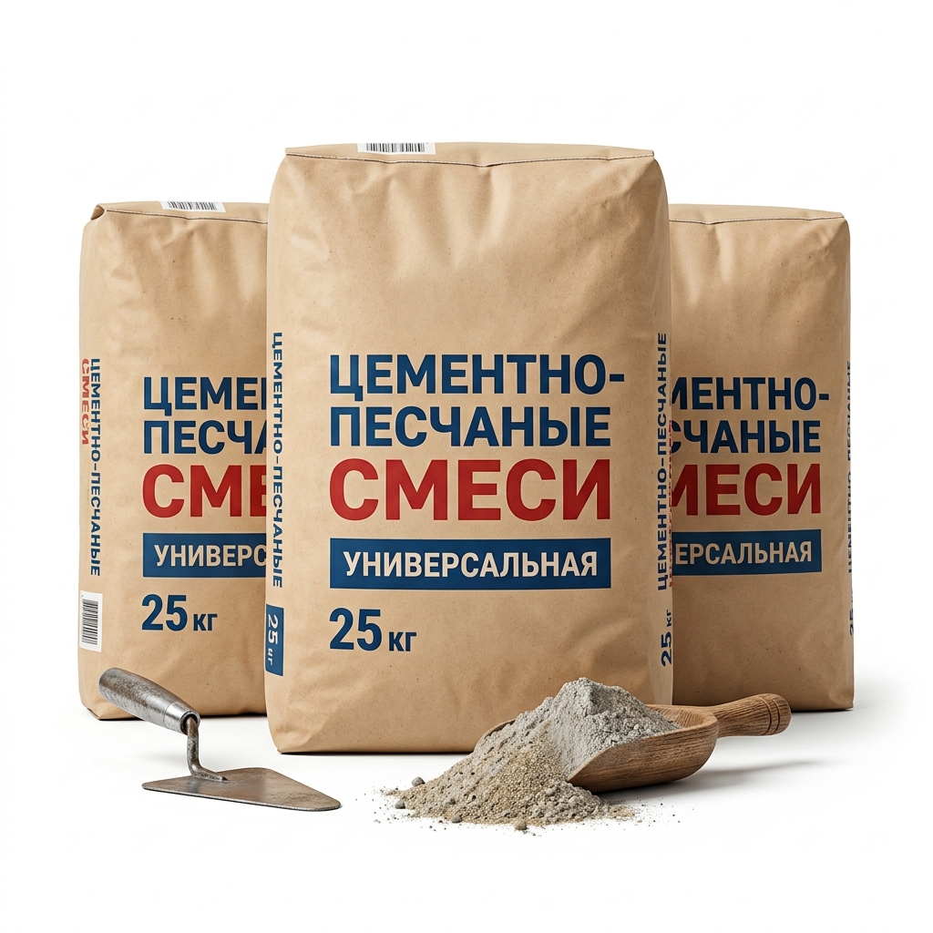 Цементно-песчаные смеси