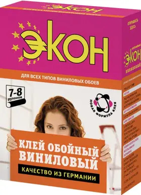 Клей для обоев Экон Виниловый (200 г)