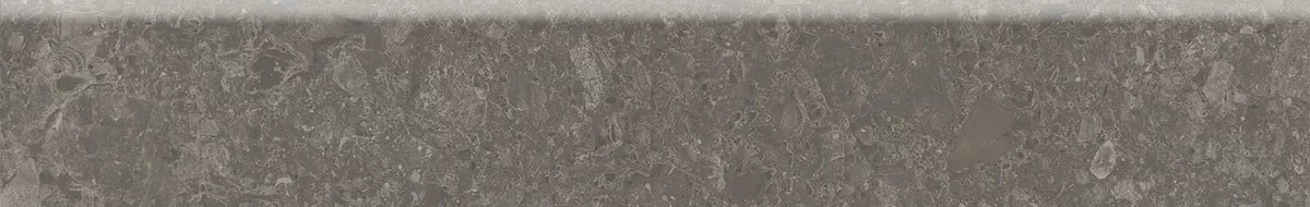 Плинтус Чеппо ди Гре коричневый матовый обрезной 60x9,5x0,9