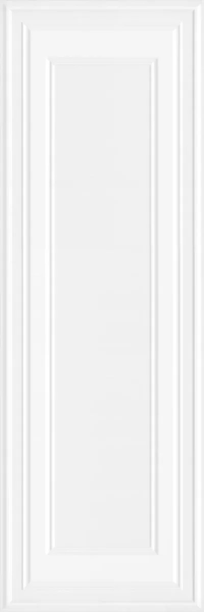 Монфорте белый панель матовый обрезной 40x120x1,2