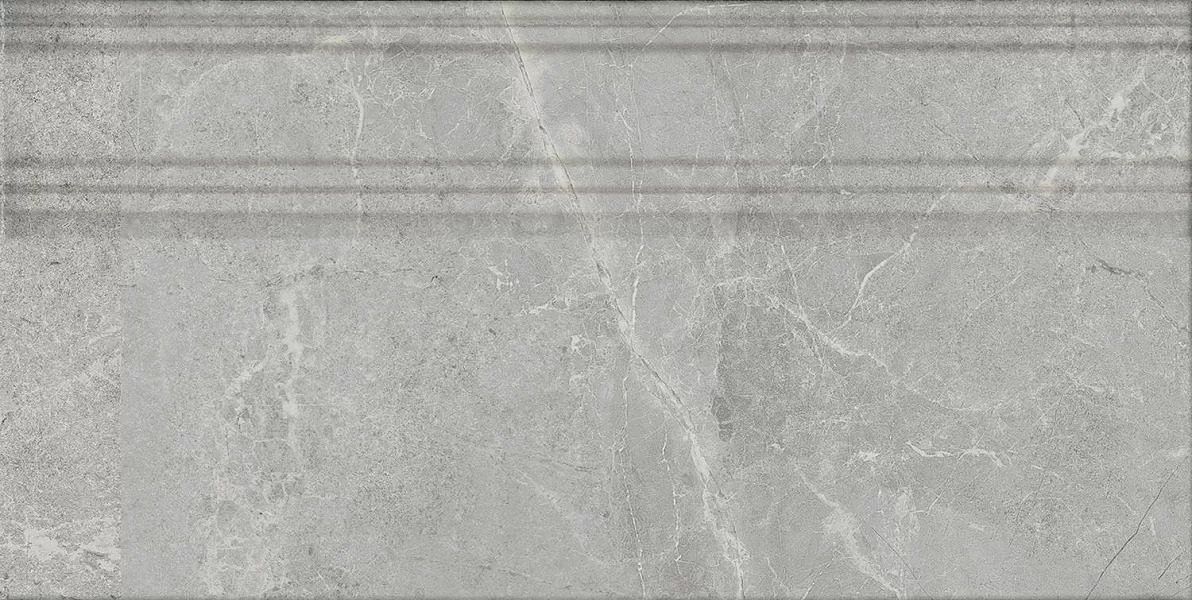 Плинтус Риальто дымчатый глянцевый обрезной 20x40x1,6