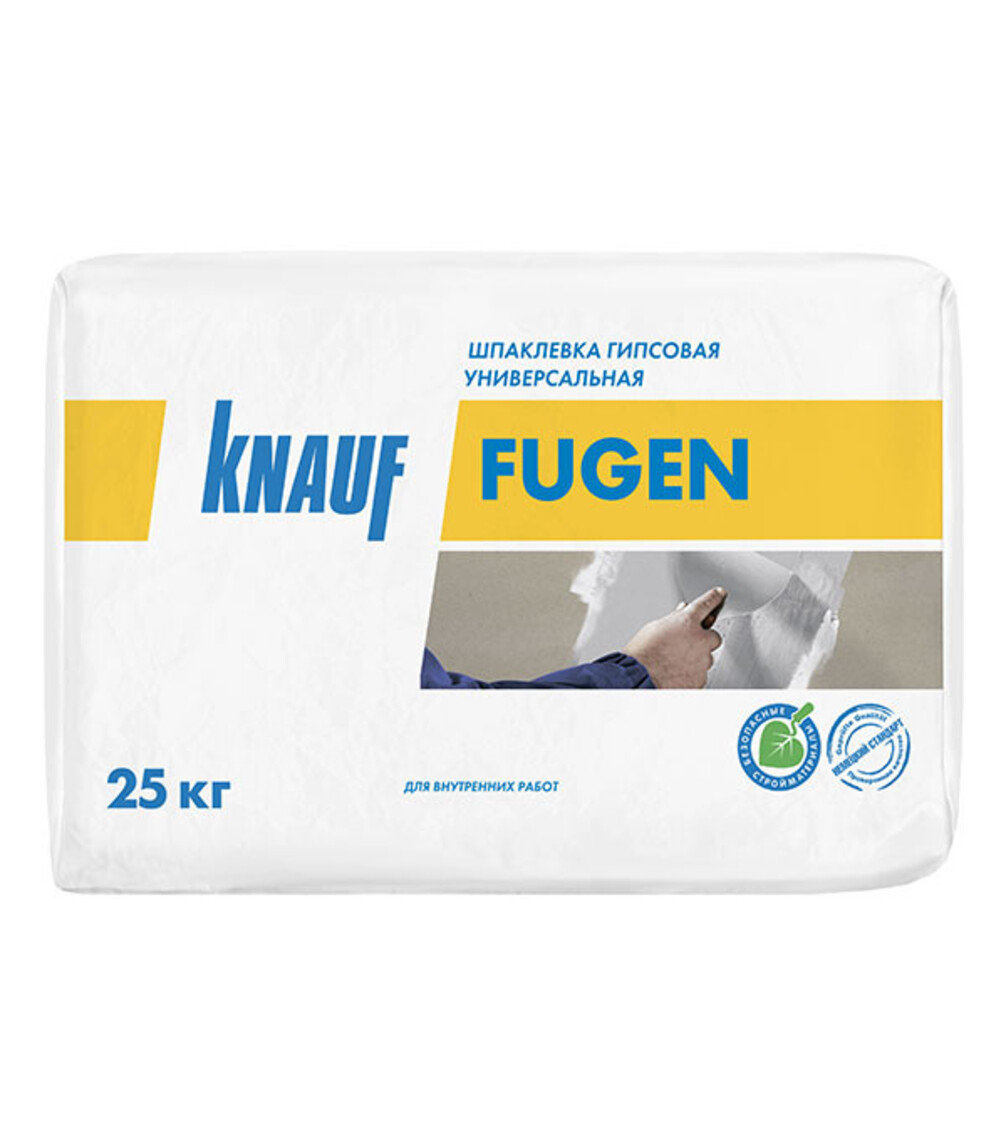 Шпаклевка гипсовая Knauf Fugen универсальная, 25 кг