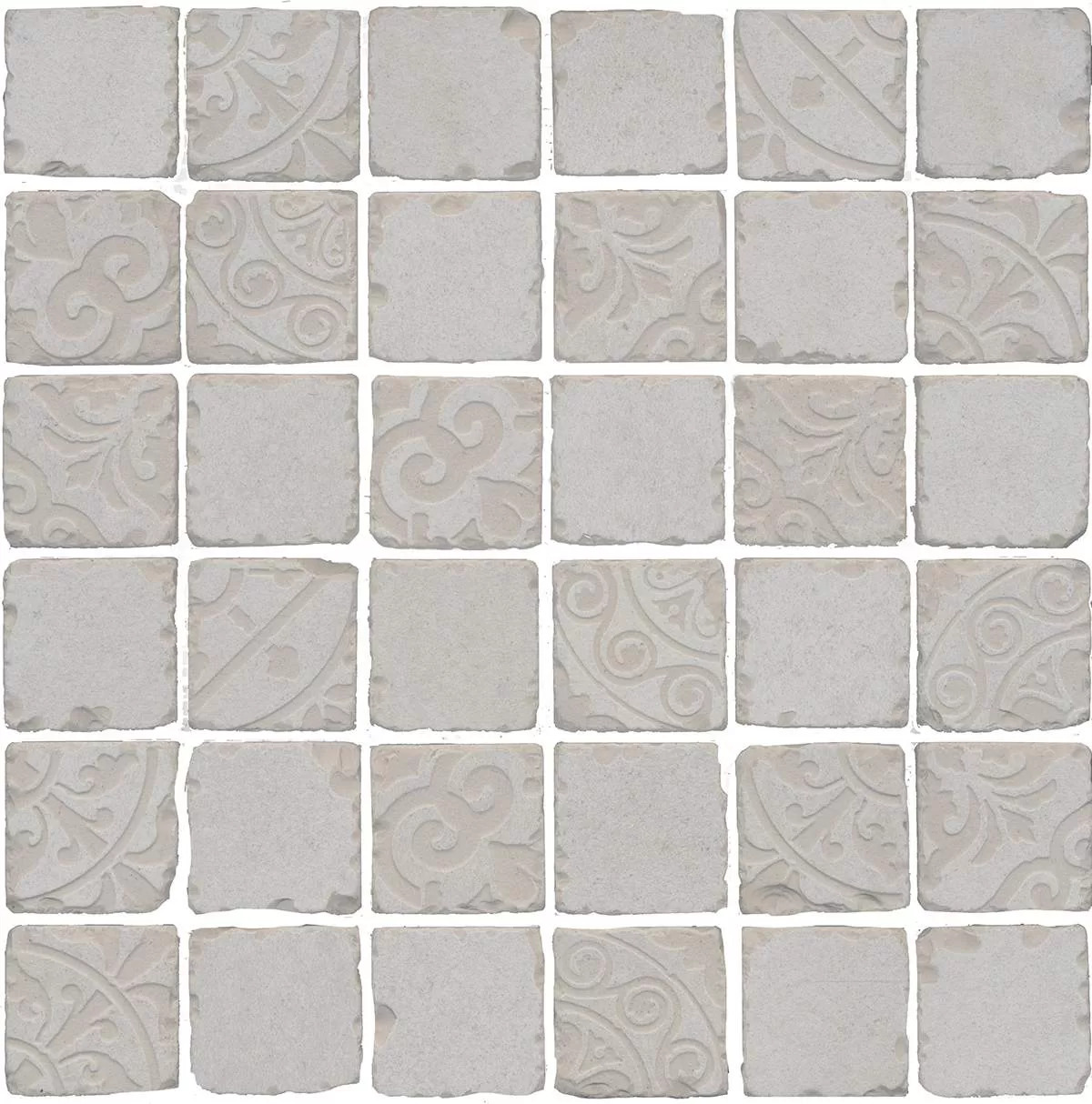 Декор Про Фьюче серый светлый мозаичный 30x30x0,9