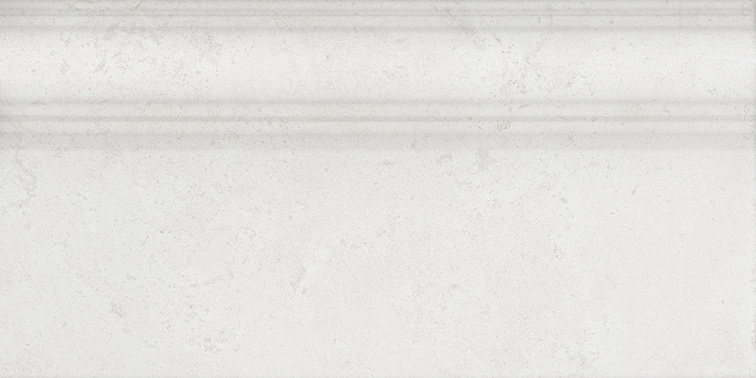 Плинтус Гране белый матовый обрезной 20x40x1,6