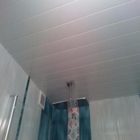 Реечный потолок комплект д./туалета СESAL 1.35х0.9м S100 белый матовый