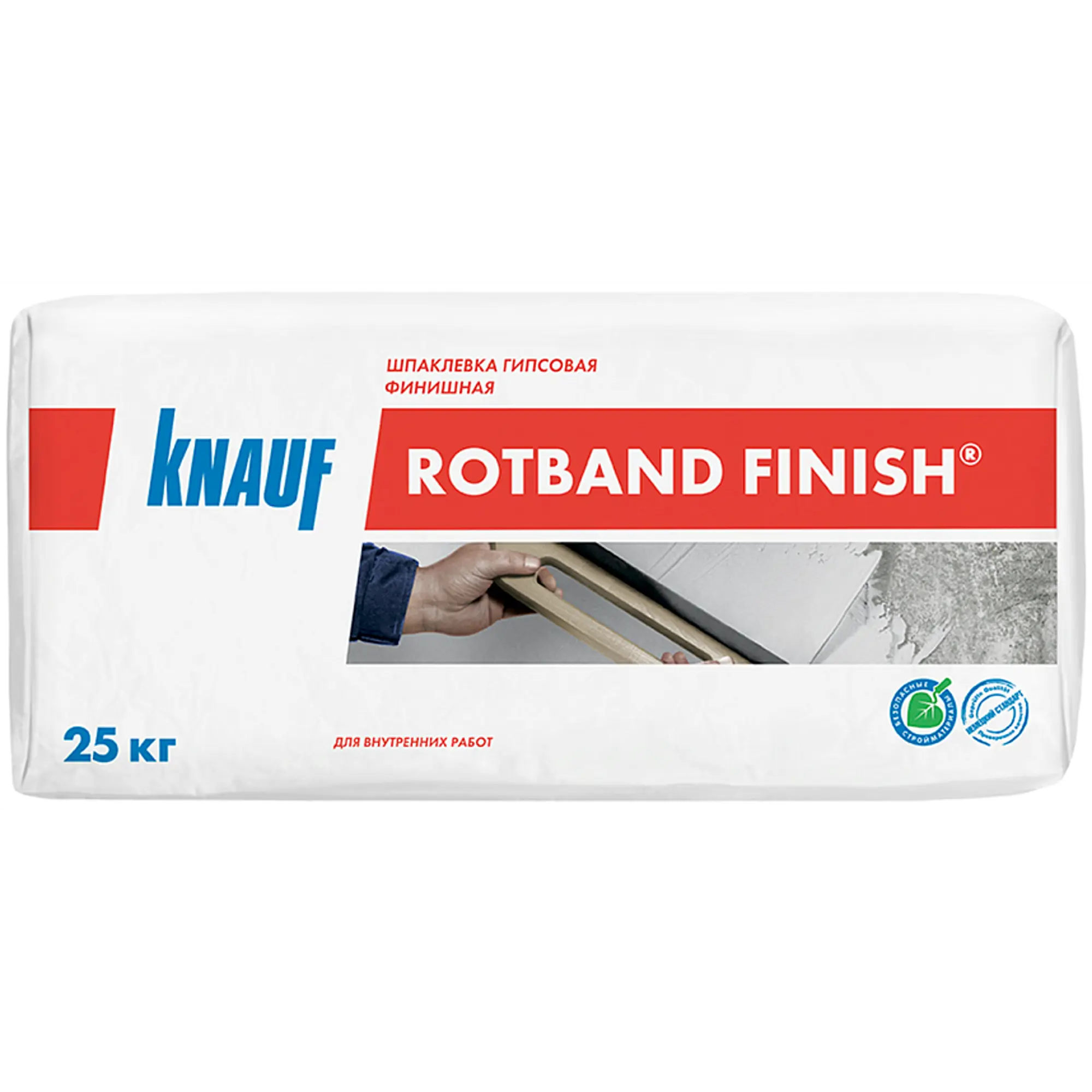 Шпаклевка гипсовая финишная Knauf Rotband Finish, 25 кг