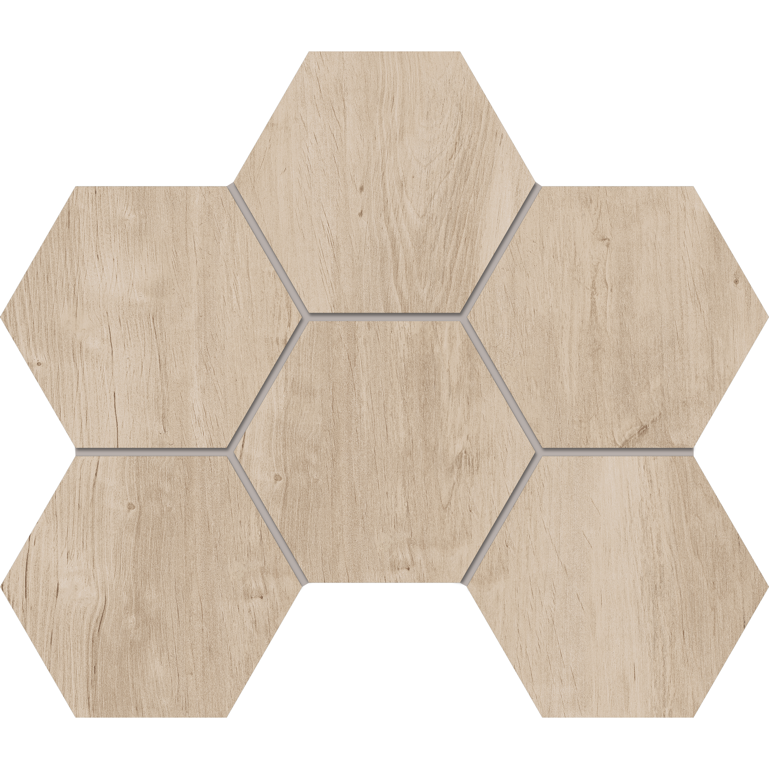 Мозаика SF02 Гексагон 25x28,5 непол.