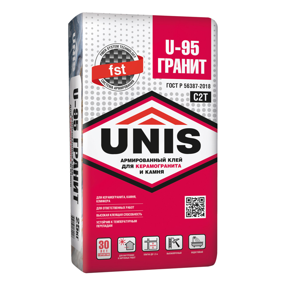 Клей для плитки Unis Гранит (25 кг)