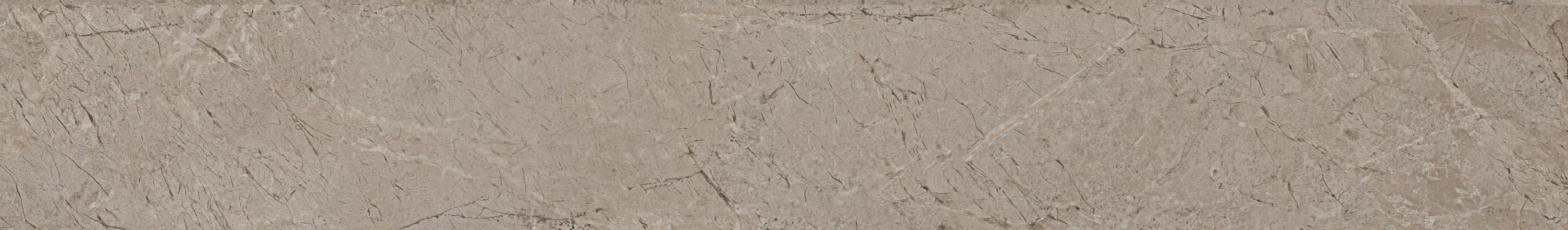 Плинтус Ифран бежевый светлый матовый обрезной 60x9,5x0,9