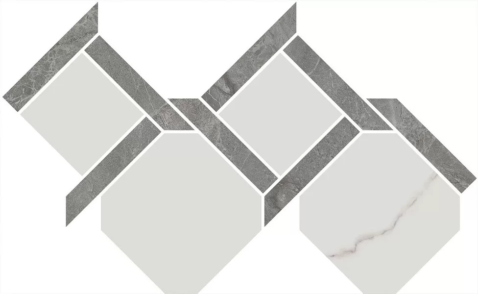 Декор Риальто 3 наборный лаппатированный 48x29,5x0,9