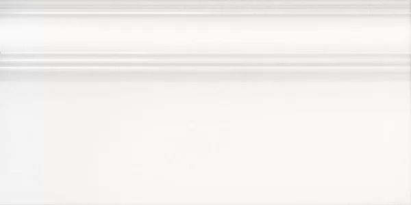 Плинтус Беллони белый матовый обрезной 20x40x1,6