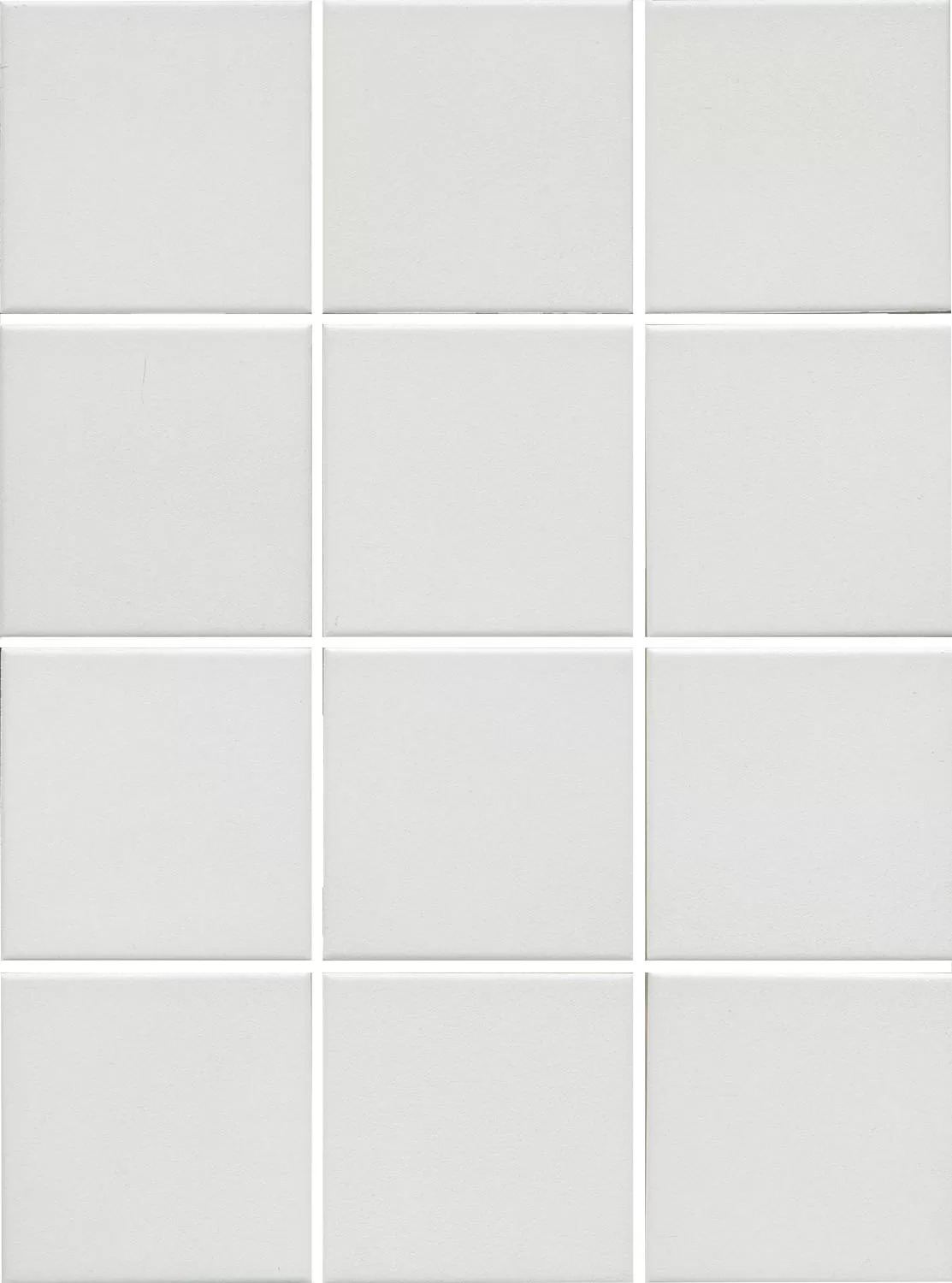 Агуста белый матовый 30x40x0,7 из 12 частей 9,8х9,8