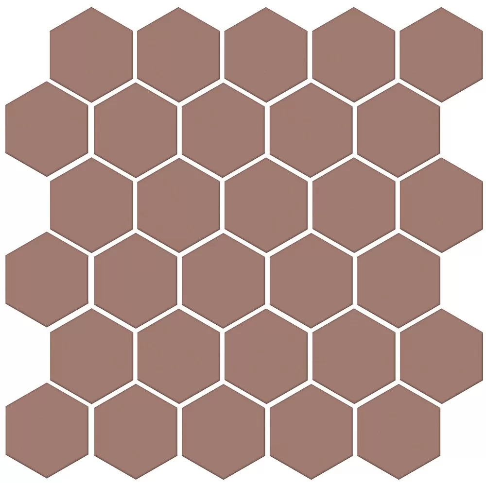 Агуста розовый матовый 29,7x29,8x0,69 из 30 частей (5,2х6)