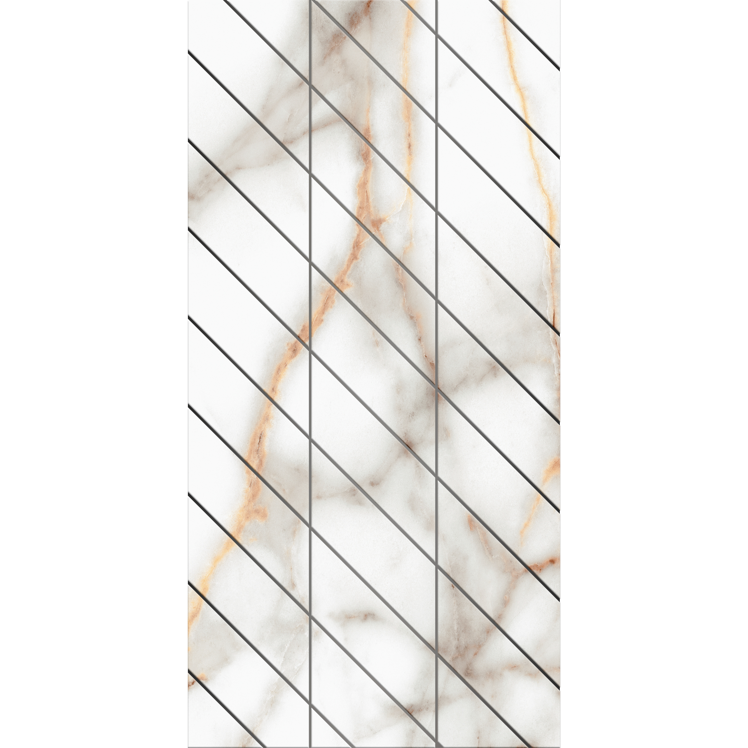 Фальшмозаика SM03 Угол 29,8x59,8x10 непол. (левый)