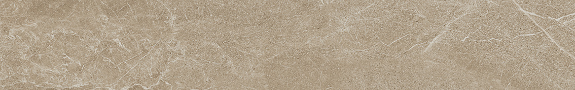 Плинтус Эстерель бежевый матовый обрезной 60x9,5x0,9
