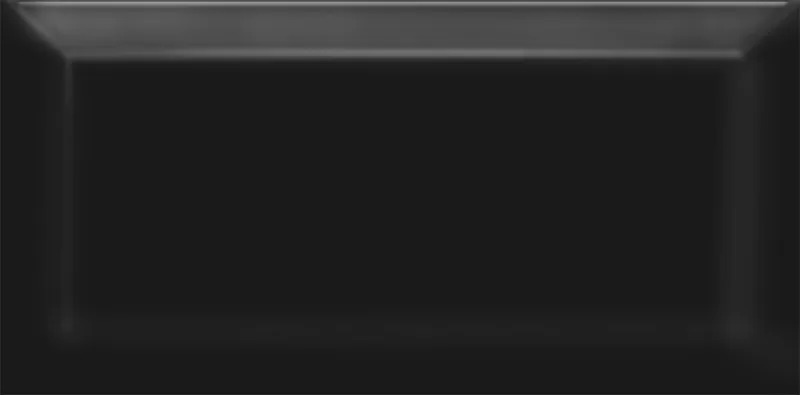 Бланше чёрный грань глянцевый 20x9,9x0,92
