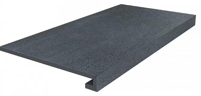 Ступень клееная Про Матрикс черный обрезной 33x60x0,9