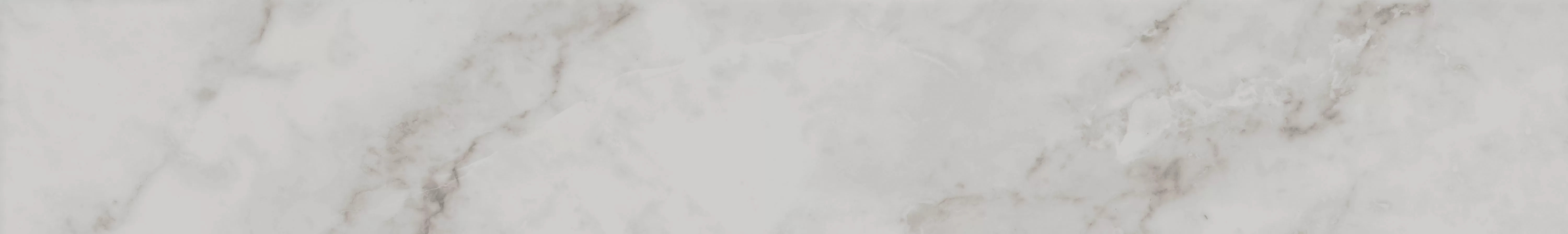Плинтус Тубкаль белый матовый обрезной 60x9,5x0,9