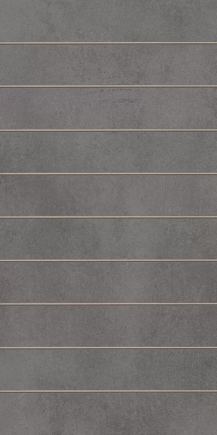 Декор чипсет Мирабо серый тёмный матовый обрезной 30x60x0,9