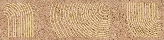 Бордюр Руссильон оранжевый светлый матовый обрезной 30x7,2x0,9