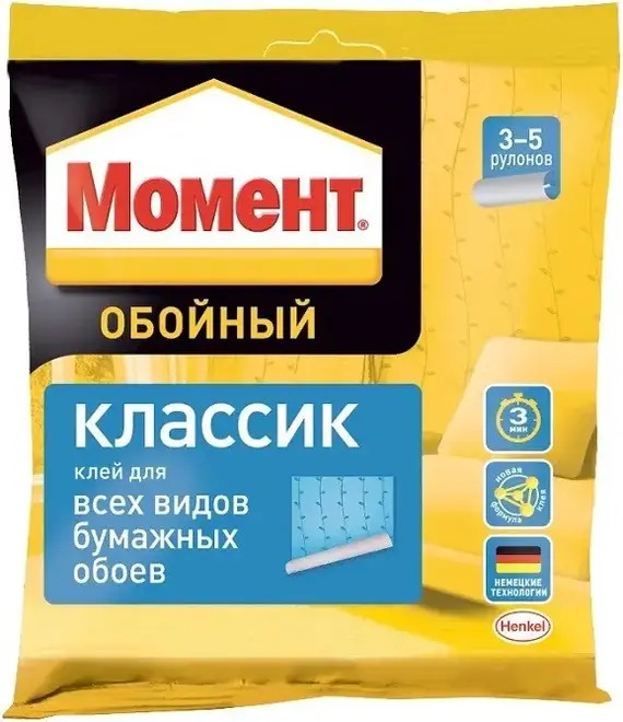 Клей для обоев Момент Классик (100 г)