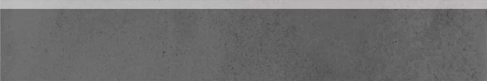 Плинтус Мирабо серый темный обрезной 60x9,5x0,9