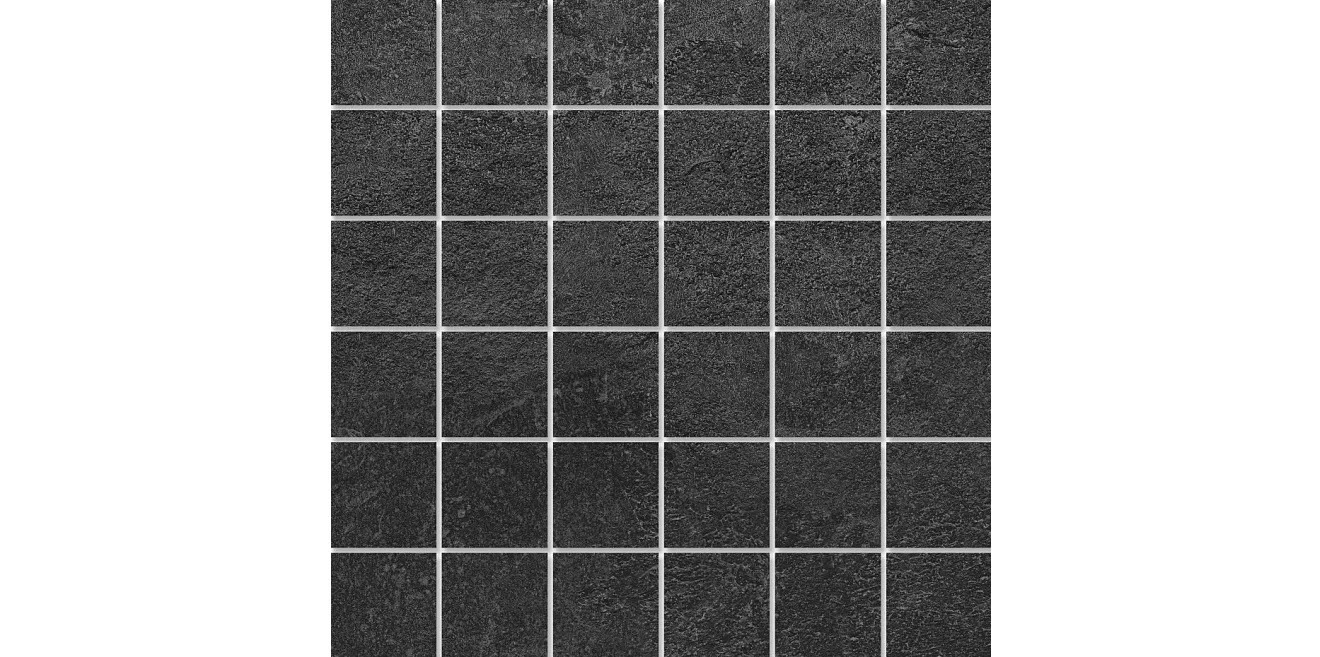 Декор Про Стоун черный мозаичный 30x30x0,9
