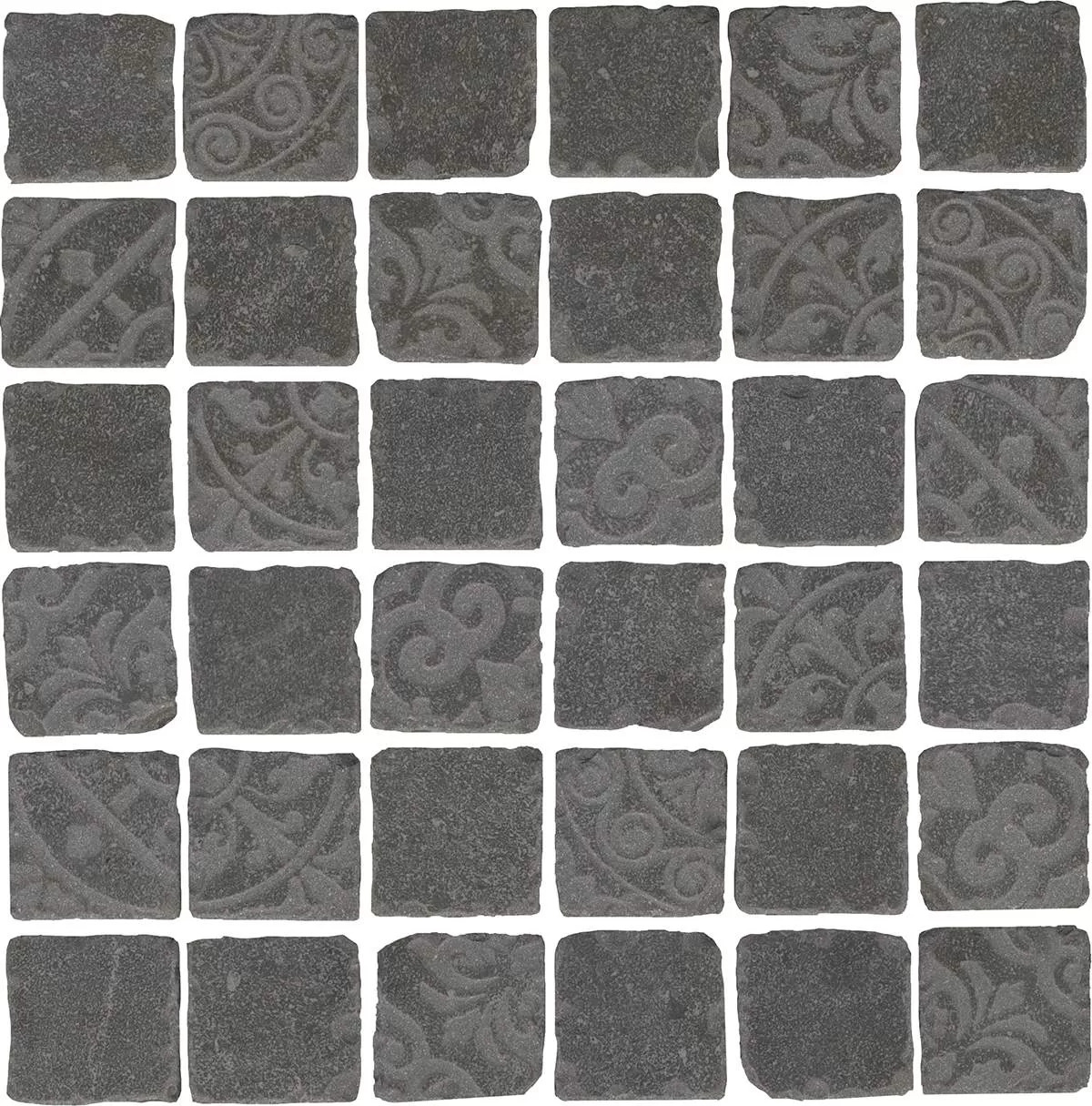 Декор Про Фьюче антрацит мозаичный 30x30x0,9