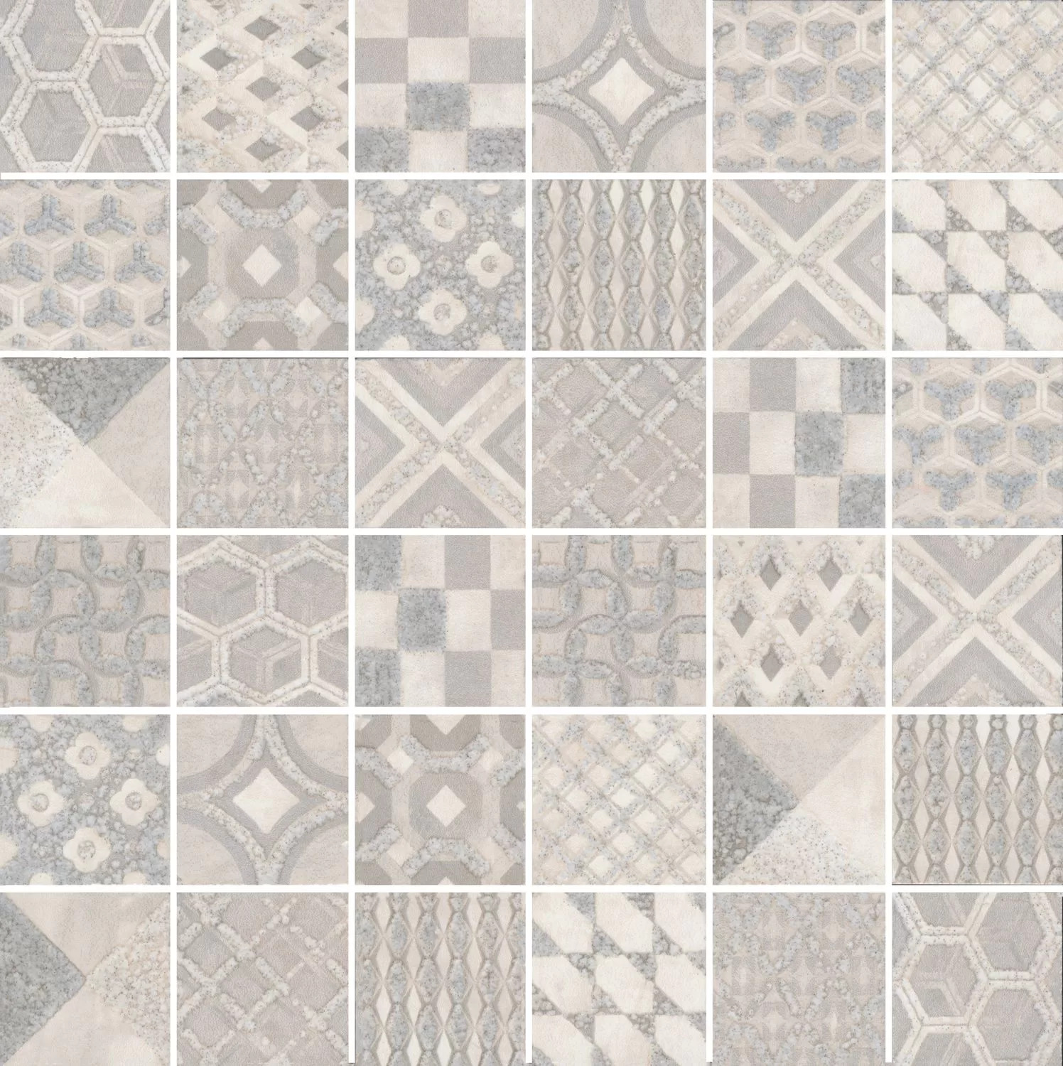 Декор Онда 1 мозаичный 30x30x0,9