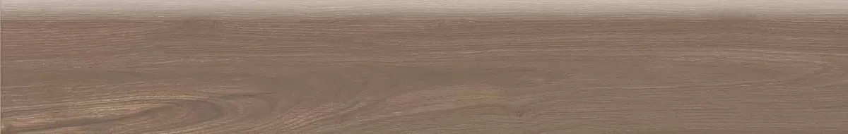 Плинтус Альберони коричневый матовый обрезной 60x9,5x0,9