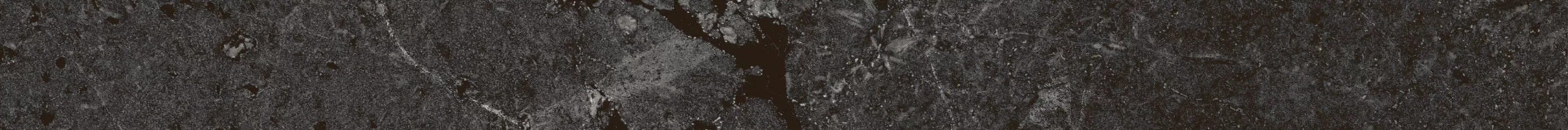 Бордюр Тубкаль чёрный глянцевый обрезной 30x2,5x1,9