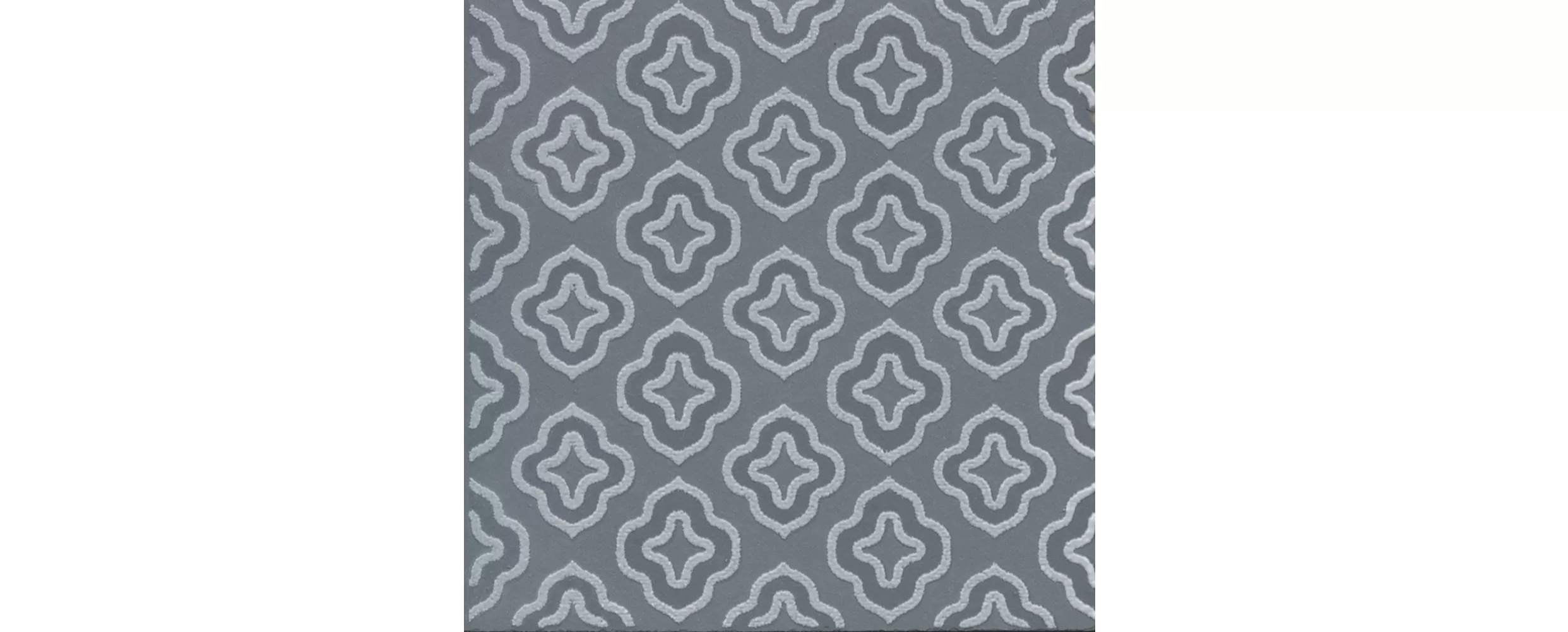 Декор Агуста 2 синий матовый 9,8x9,8x0,7