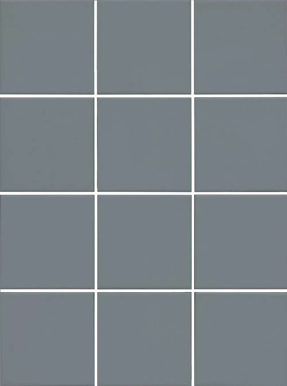 Агуста синий матовый 30x40x0,7 из 12 частей 9,8х9,8