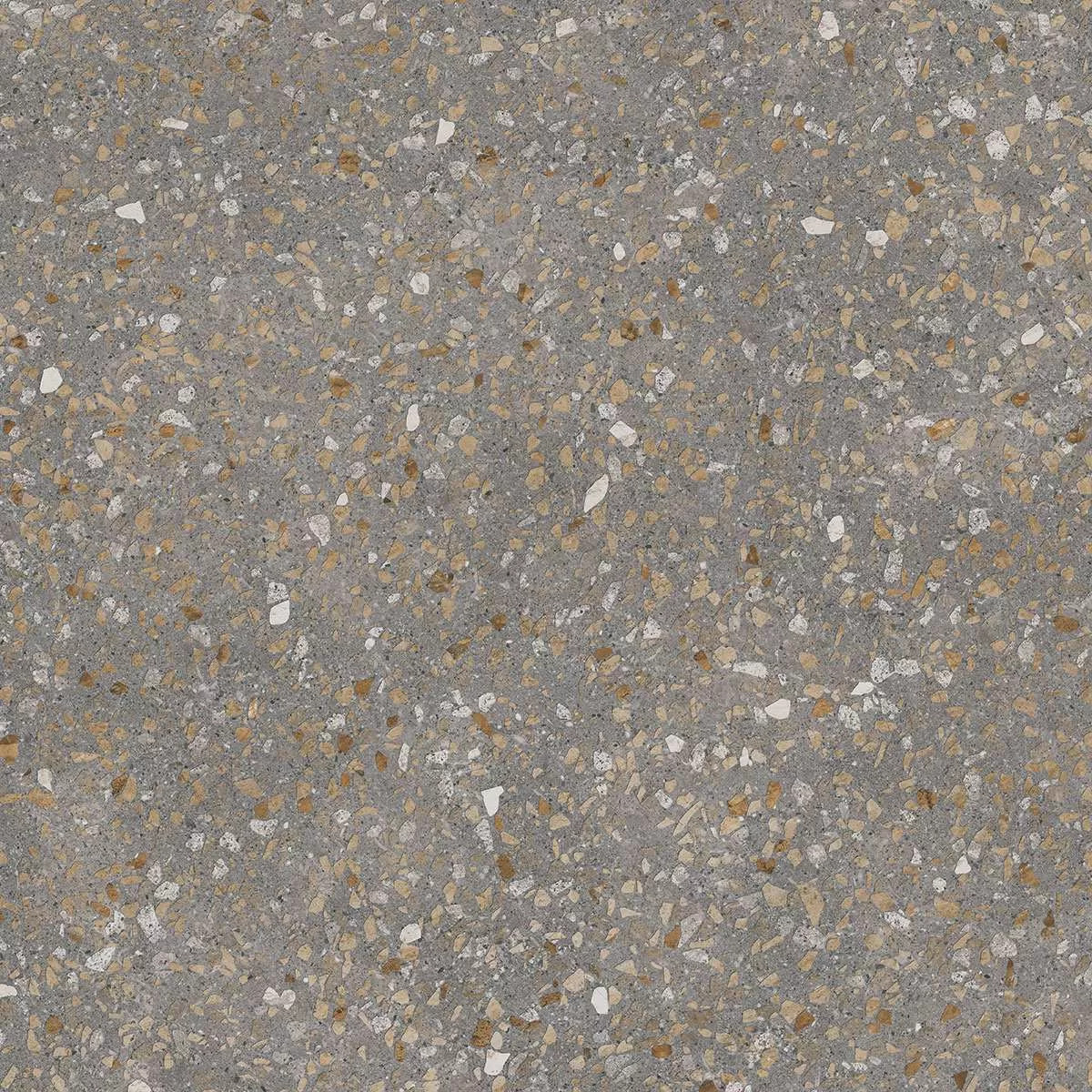 Терраццо коричневый обрезной 60x60x0,9